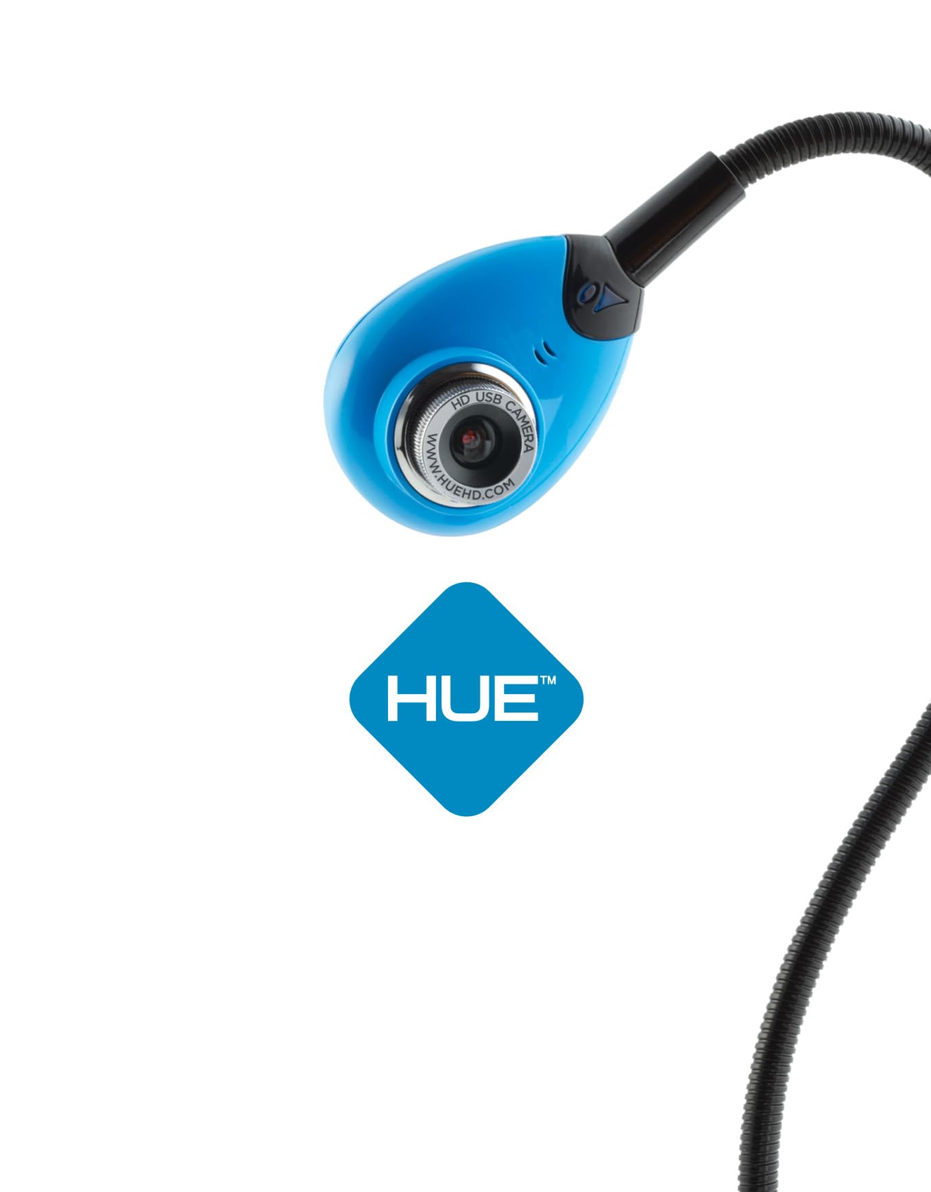 HUE HD Portable USB Camera & Visualizer with Carry Case (Red) - Perfect for Online Teaching, Video Conferencing, and Document Scanning