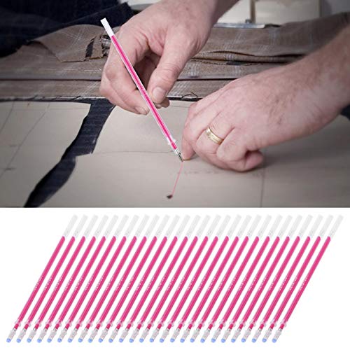 100pcs Heat Erasable Fabric Marking Pens - Washable & Reusable Sewing Markers for Quilting, Dressmaking & DIY Projects - Perfect for Fabric, Clothes & Crafting (Great for Beginners & Professionals)