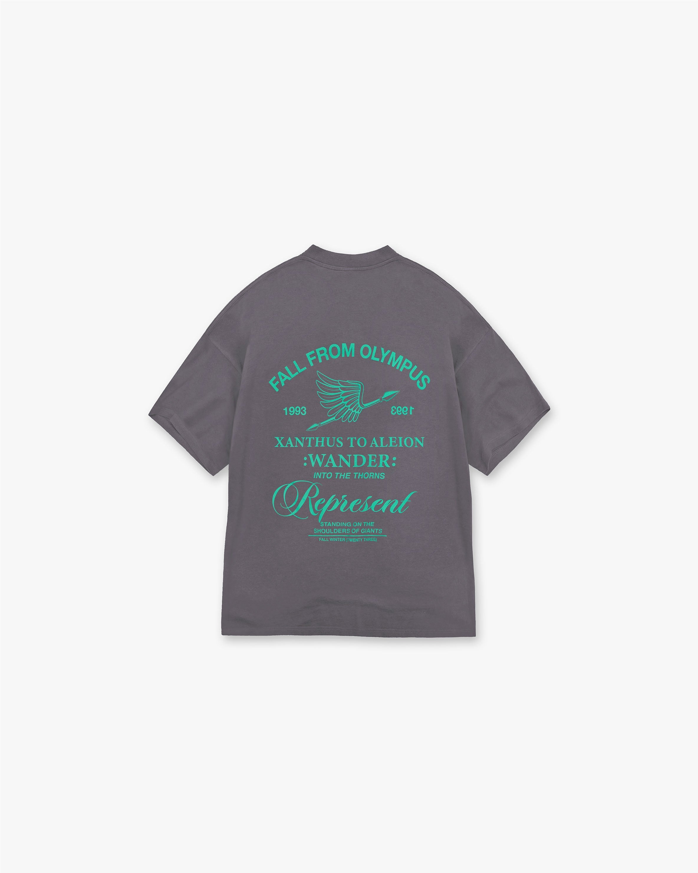 Fall From Olympus T-Shirt - Greek Mythology Graphic Tee for Men & Women | Casual Streetwear & Festival Outfit