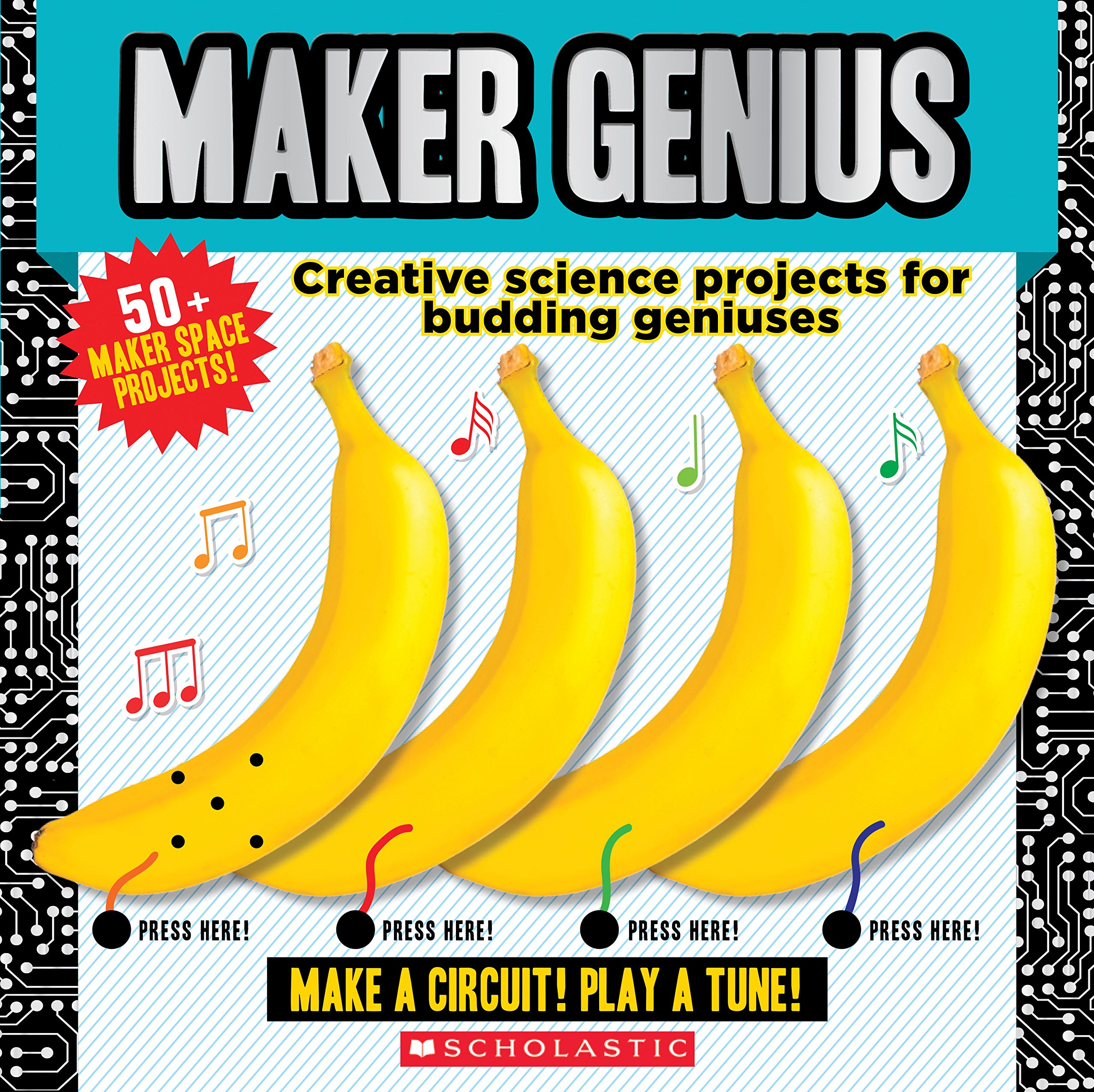 Maker Genius: 50+ Fun & Easy Home Science Experiments for Kids - STEM Learning Activities for Classroom & Family Bonding