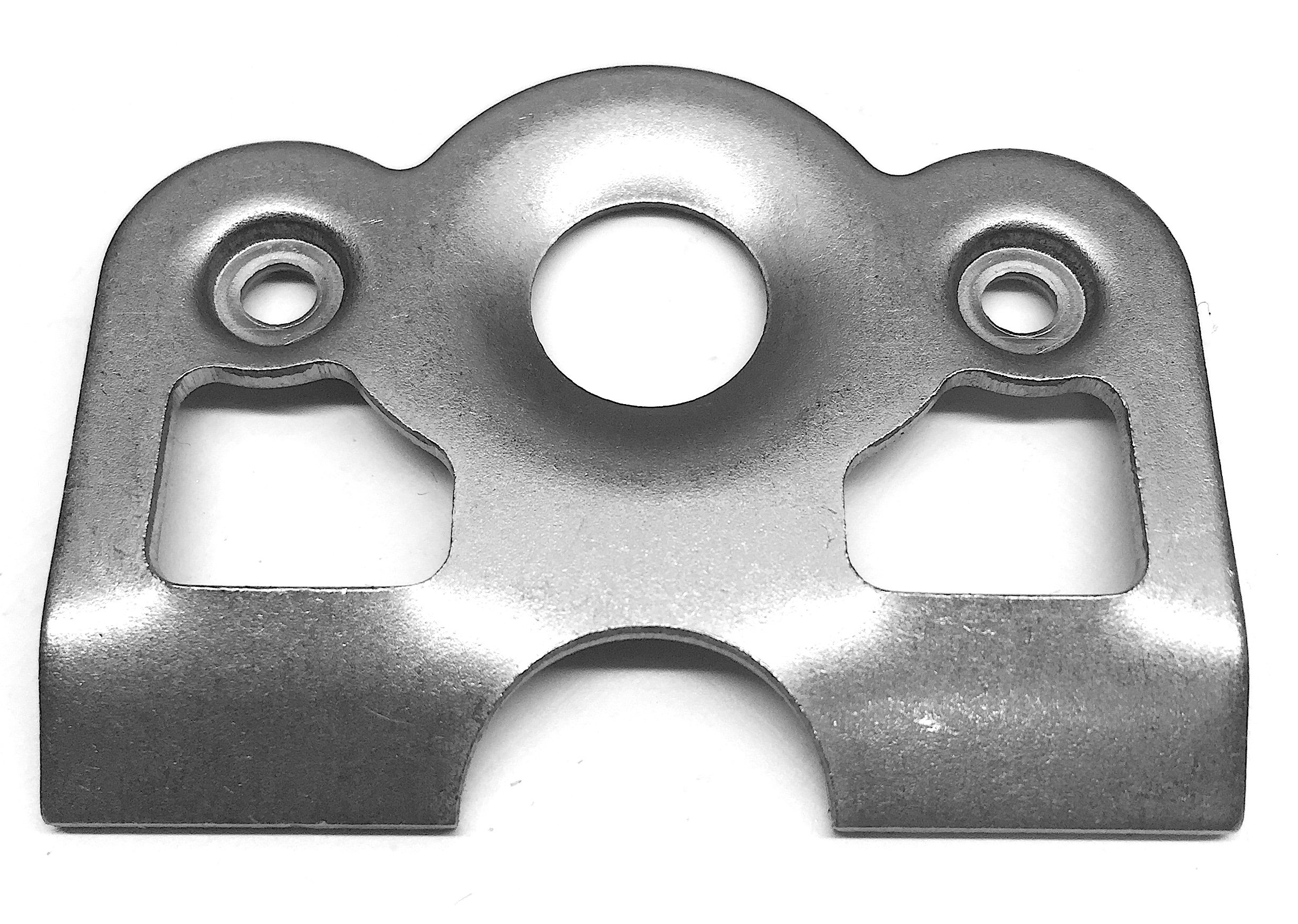 1/4 Turn Quick Release Black Aluminum Dzus Button with Springs and Tab Plates (50 Pack) - Durable Fasteners for Automotive, Marine, and Industrial Applications