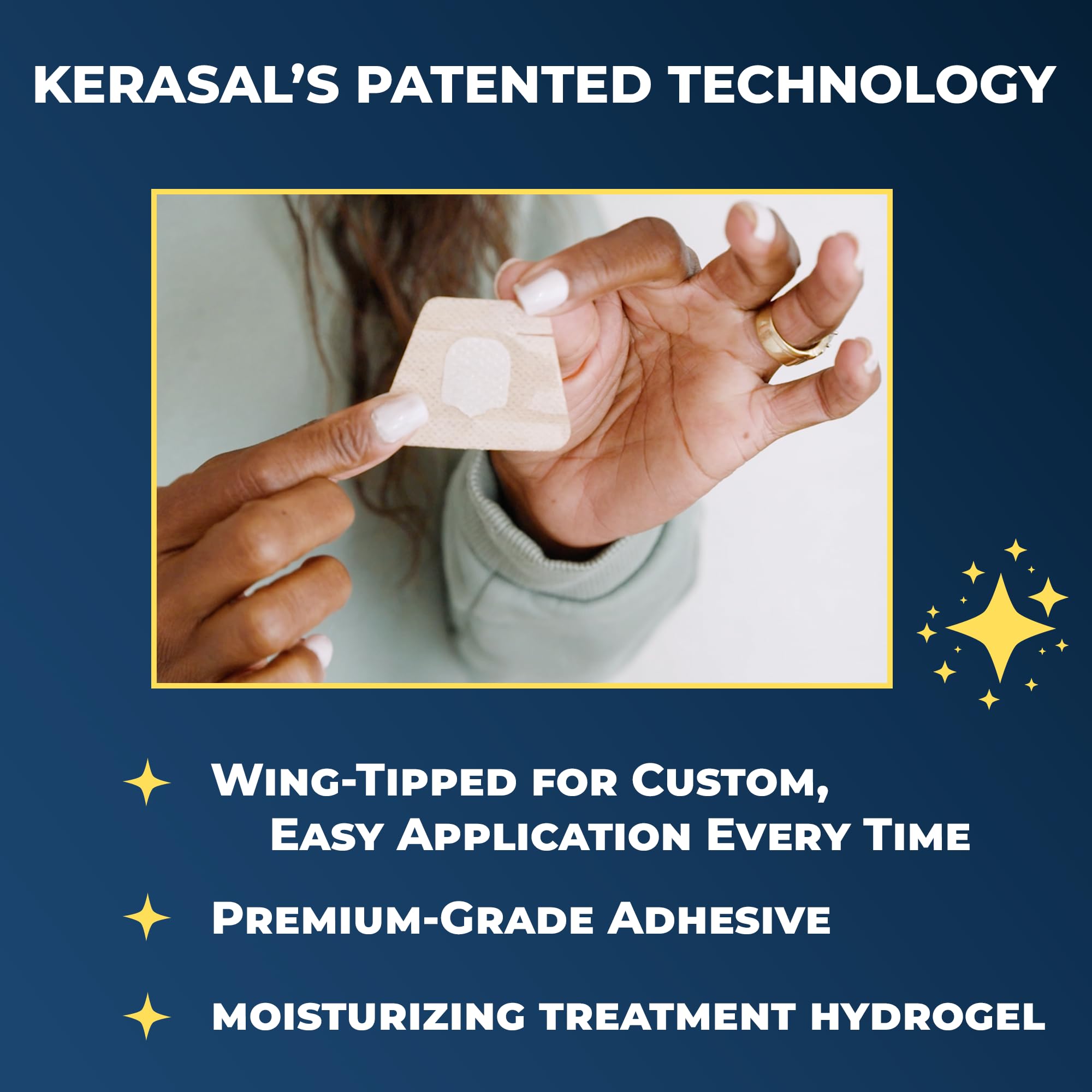 Kerasal Nighttime Renewal Fungal Nail Patches - 14 Patch 3 Pack | Overnight Nail Fungus Treatment for Damaged Toenails & Fingernails | 8-Hour Repair for Healthy Nails | Perfect for Athletes, Swimmers & Active Lifestyles