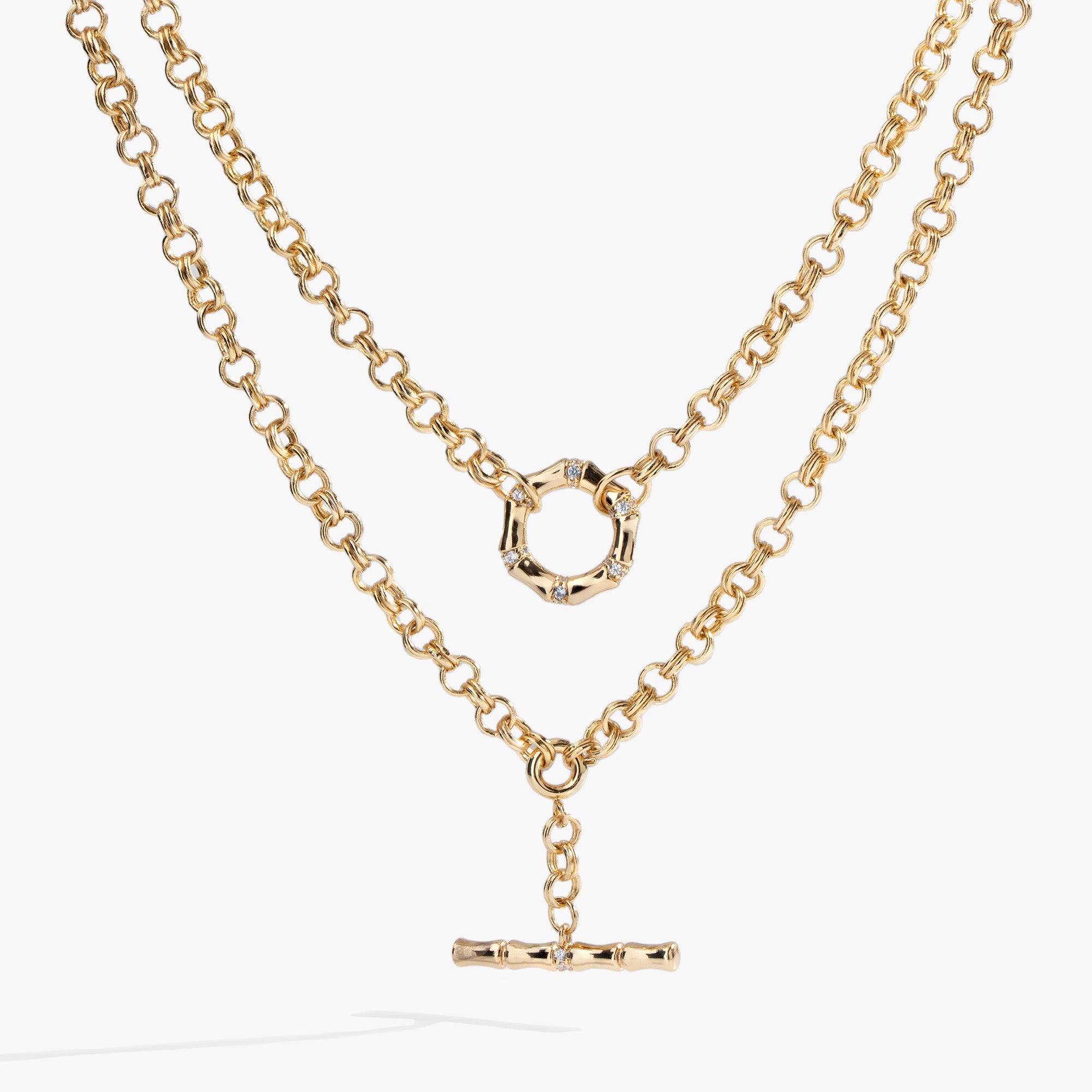 Eco-Friendly Bamboo Convertible Necklace & Bracelet Set - Adjustable & Stylish Jewelry for Women - Perfect for Everyday Wear, Gifts & Boho Fashion