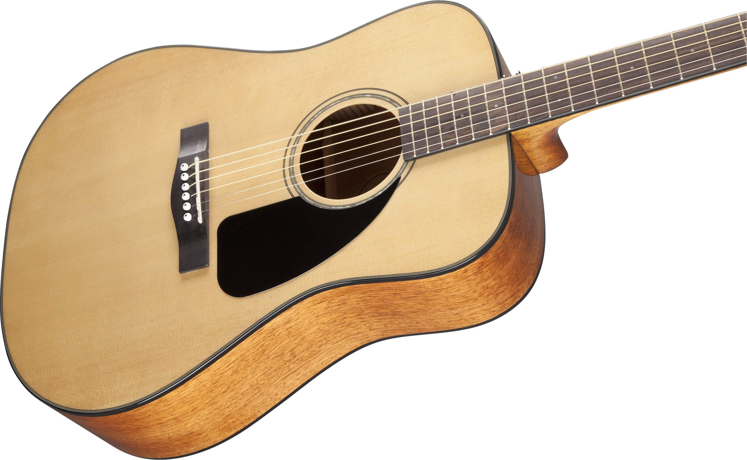Fender CD-60 Dreadnought Acoustic Guitar Natural Bundle - Includes Gig Bag, Tuner, Strap, Strings, Picks & Instructional Book/DVD | Perfect for Beginners, Campfire Jams & Home Practice