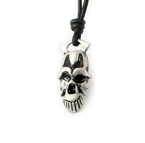 Gothic Skull-7-Pewter-Cotton