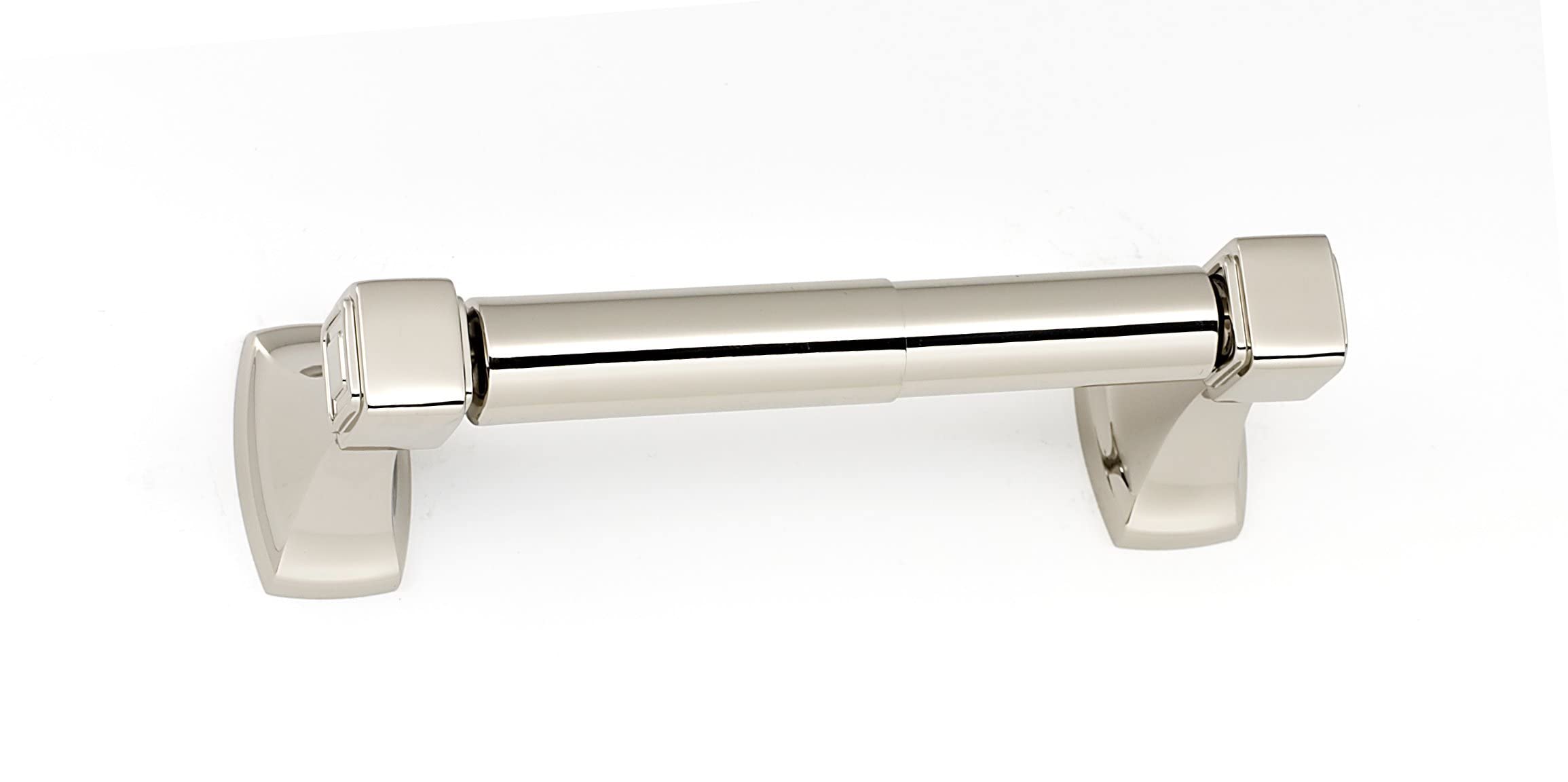 Polished Nickel Wall Mounted Tissue Holder - Bathroom & Kitchen Tissue Paper Dispenser for Home & Office Use