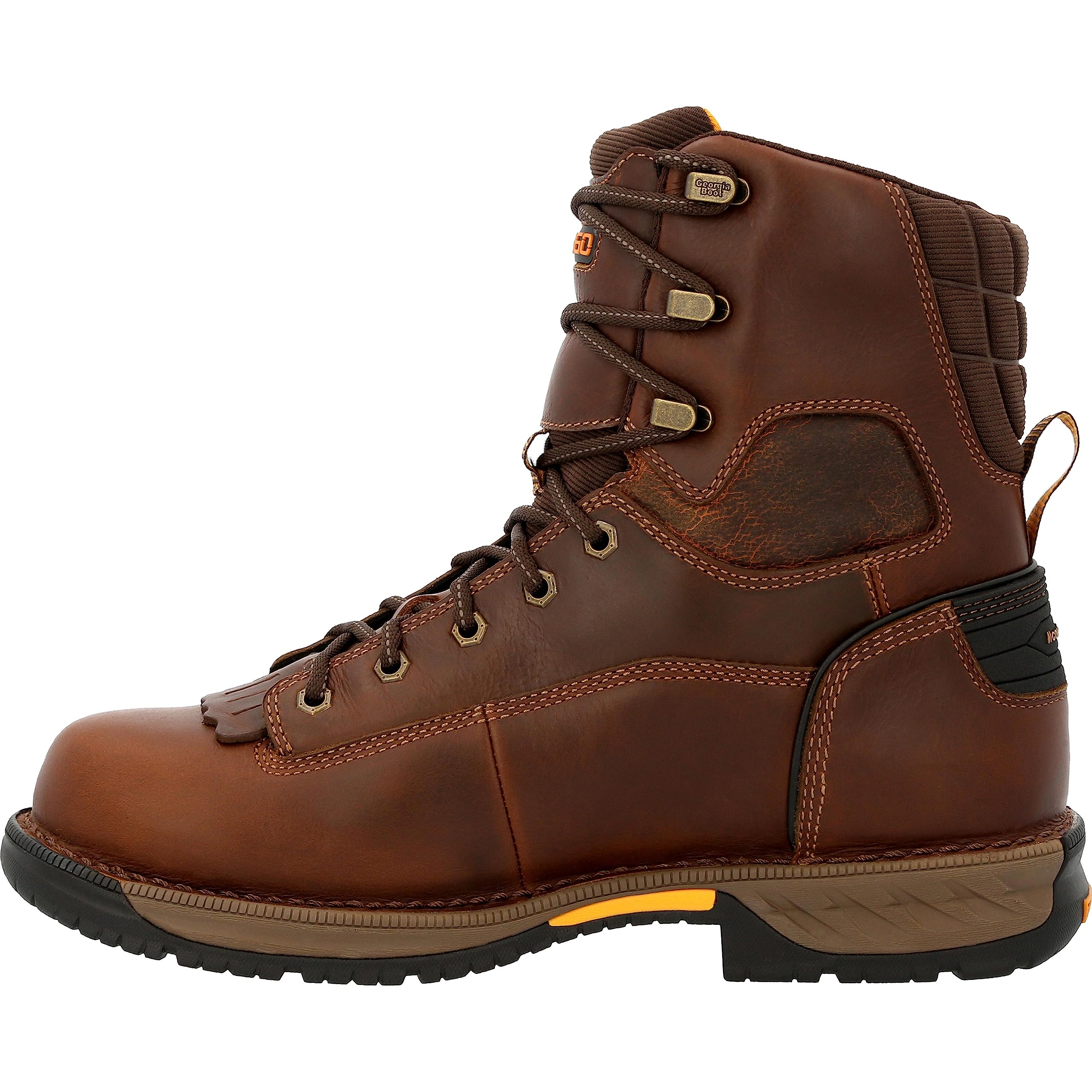 Georgia Boot Men's Athens 360 Industrial Work Boots - Waterproof Steel Toe Safety Shoes for Construction, Warehouse & Outdoor Work