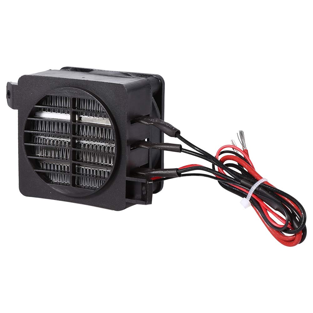 12V 100W PTC Car Fan Air Heater - Energy Saving Constant Temperature Heater for Winter Car Warm-Up & Defrosting
