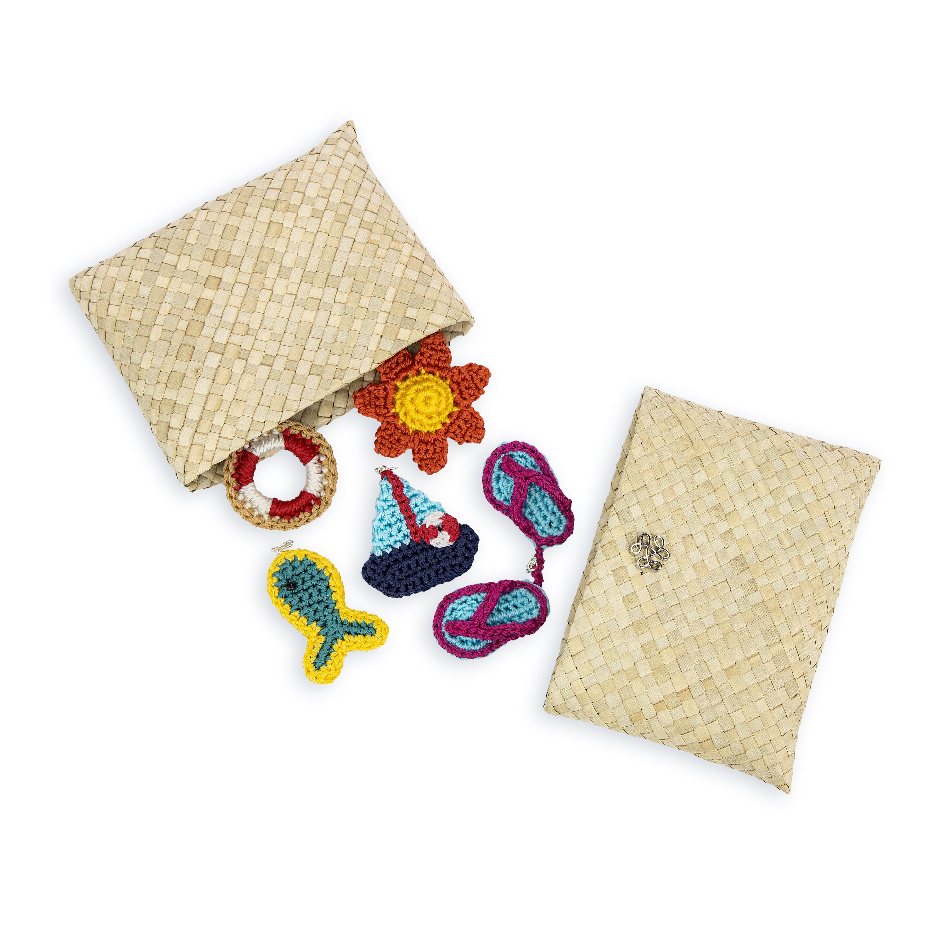 Yarnicharmz 5 Pack - Premium Quality Yarn Charms for Knitting & Crocheting - Perfect for DIY Crafts, Scrapbooking, and Jewelry Making