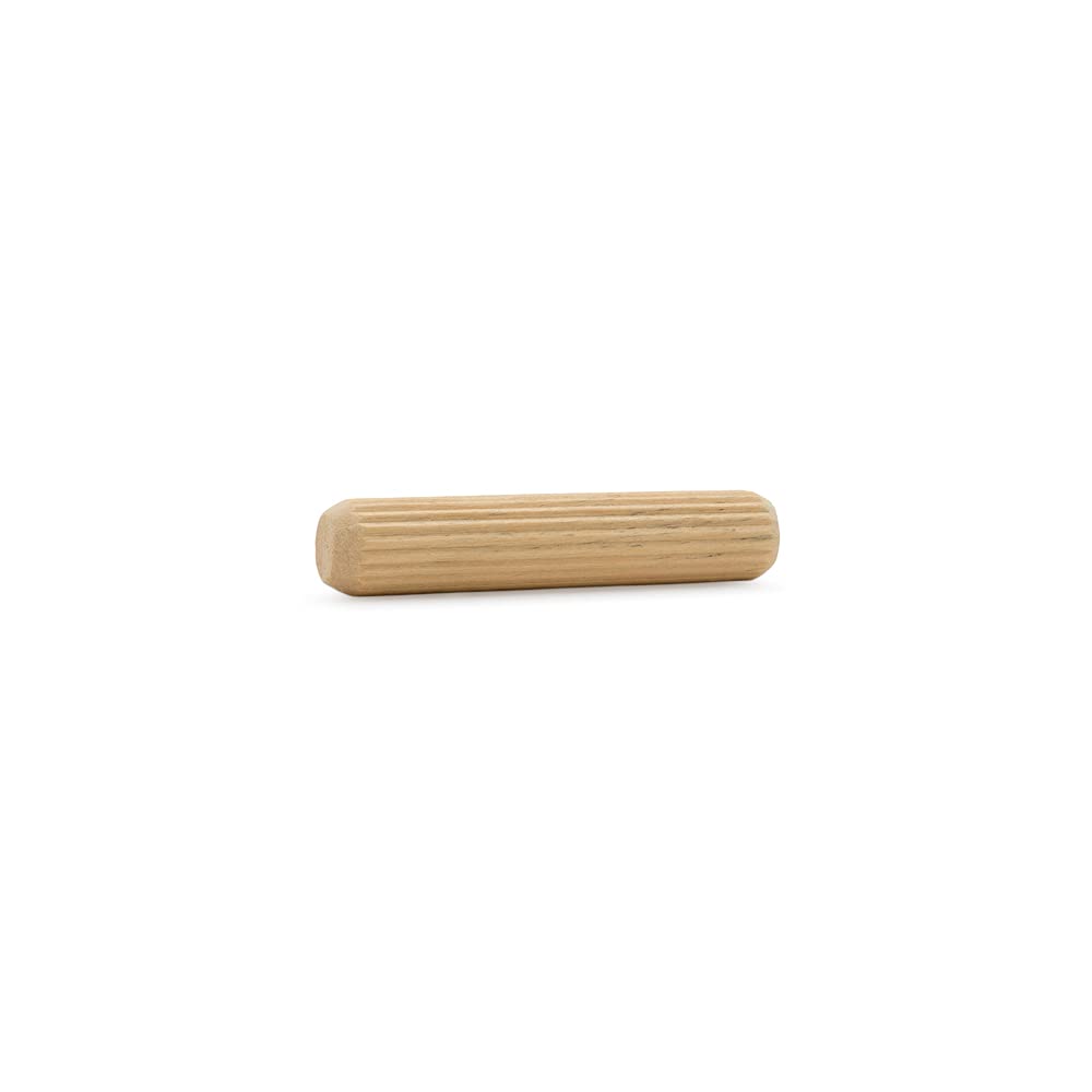 Wooden Dowel Pins 2-1/2 x 1/2 Inch - Pack of 2500 Fluted Dowel Joints for Woodworking, Furniture Making & DIY Crafts - Premium Hardwood Dowels by Woodpeckers - Perfect for Cabinet Assembly, Toy Making & Home Repair Projects