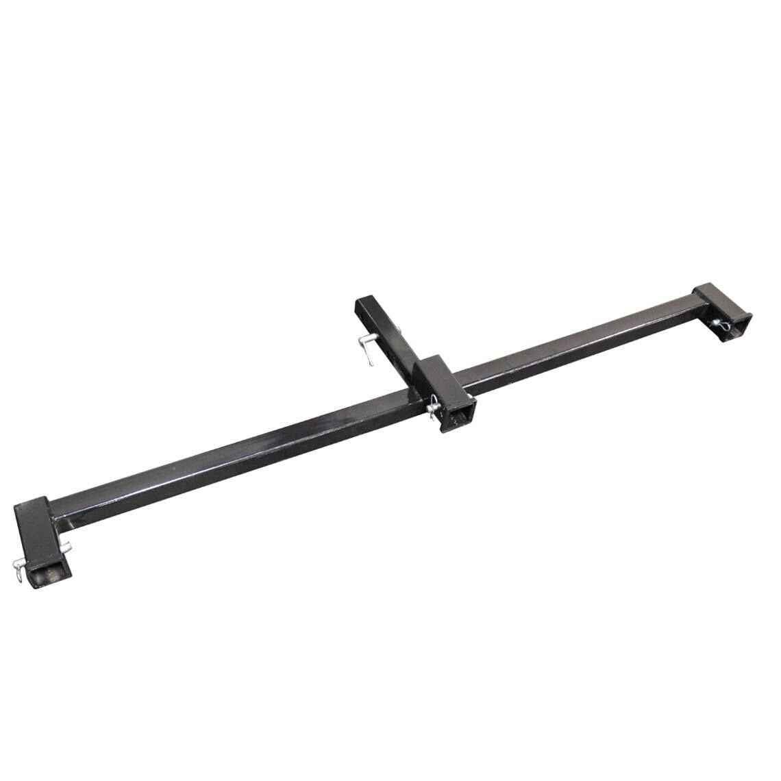 Heavy Duty Triple Adapter for Trash Can Grabber & Tractor Hitch - Garbage Hauler Accessory for Waste Management & Yard Cleanup