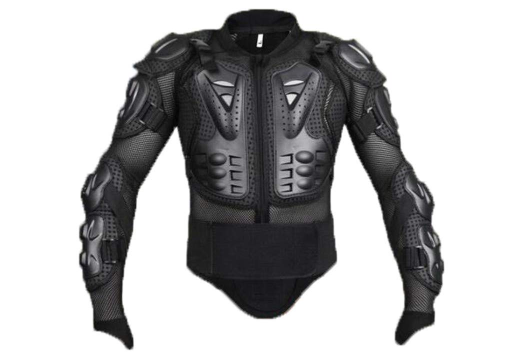 **Men's Motorcycle Jacket with Full Body Protective Armor - CE Certified for Motocross, Skating, Scooter & Dirt Bike Riding - Durable ATV & Pit Bike Safety Gear for Off-Road Adventures**
