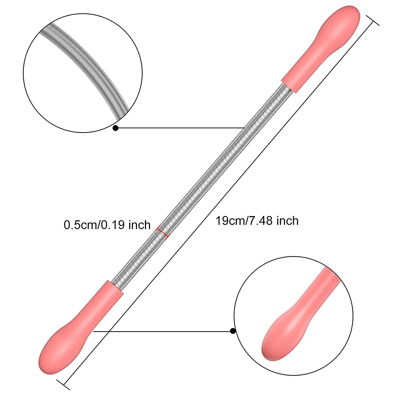 Jankylabh Facial Hair Remover for Women - Spring Coil Hair Removal Stick for Upper Lip, Chin, Face & Neck | Painless & Reusable | Perfect for Home Spa, Travel & Quick Touch-Ups