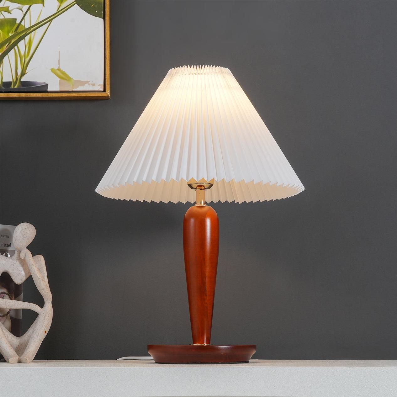 Brentwood Modern Tall Table Lamp with USB Port - Stylish Nightstand & Living Room Lighting for Bedroom, Office, or Study