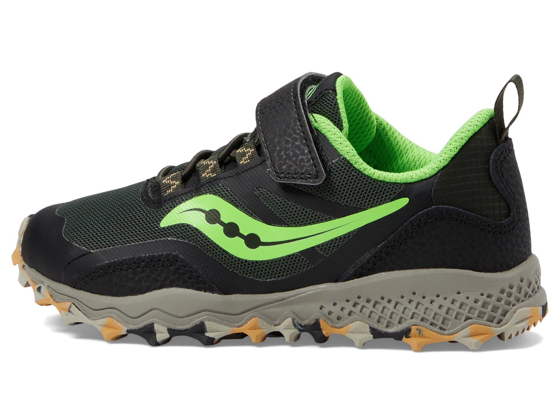 Saucony Baby Boys Peregrine 12 Shield Waterproof Hiking Shoes with Alternative Closure - Lightweight Trail Running Shoes for Toddlers Outdoor Adventures