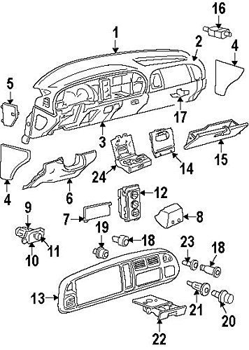 Mopar 5602 1675AE Headlight Switch - Compatible with Dodge Chrysler Jeep Vehicles - High Performance Replacement Part for Improved Night Driving Safety