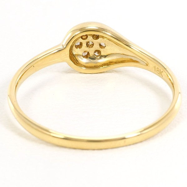18K Yellow Gold Diamond Ring for Women - Elegant Solitaire Engagement & Wedding Band - Perfect for Proposals, Anniversaries, and Special Occasions