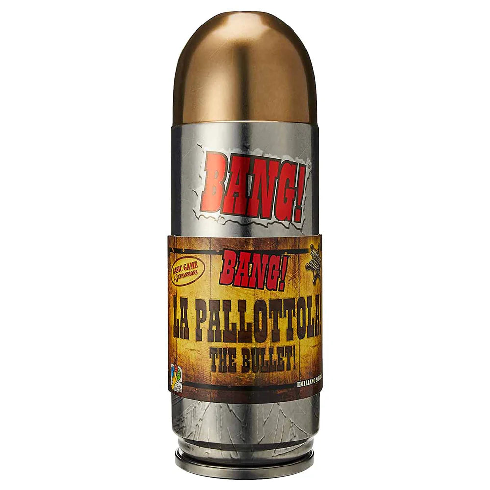 Bang! The Bullet - Fast Action Card Game for Adults & Teens | Family Party Game Night | Perfect for Game Nights, Travel & Social Gatherings