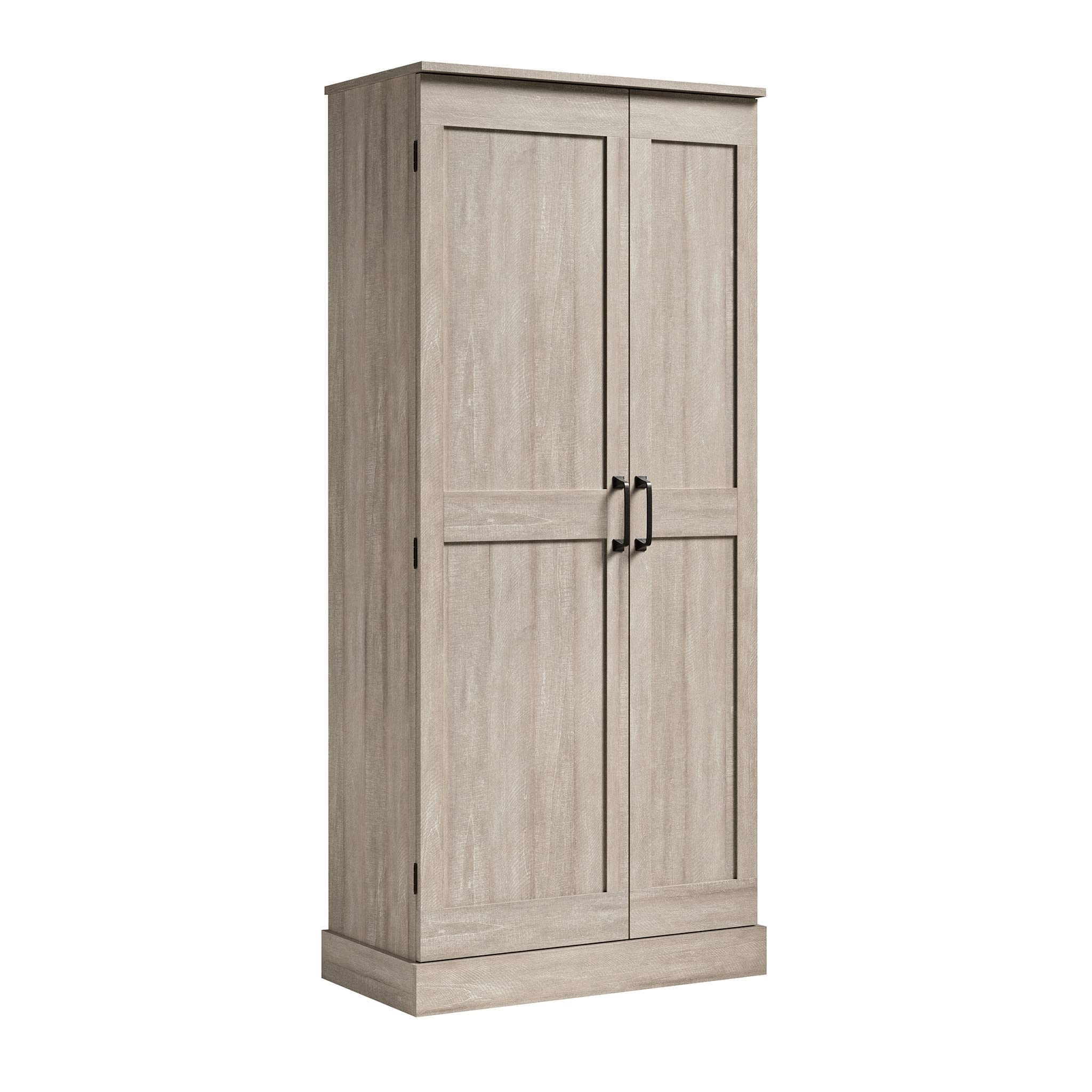 Sauder Spring Maple Finish Storage Cabinet with Swing Out Door - Pantry Organizer for Kitchen, Bathroom & Office Storage Solutions