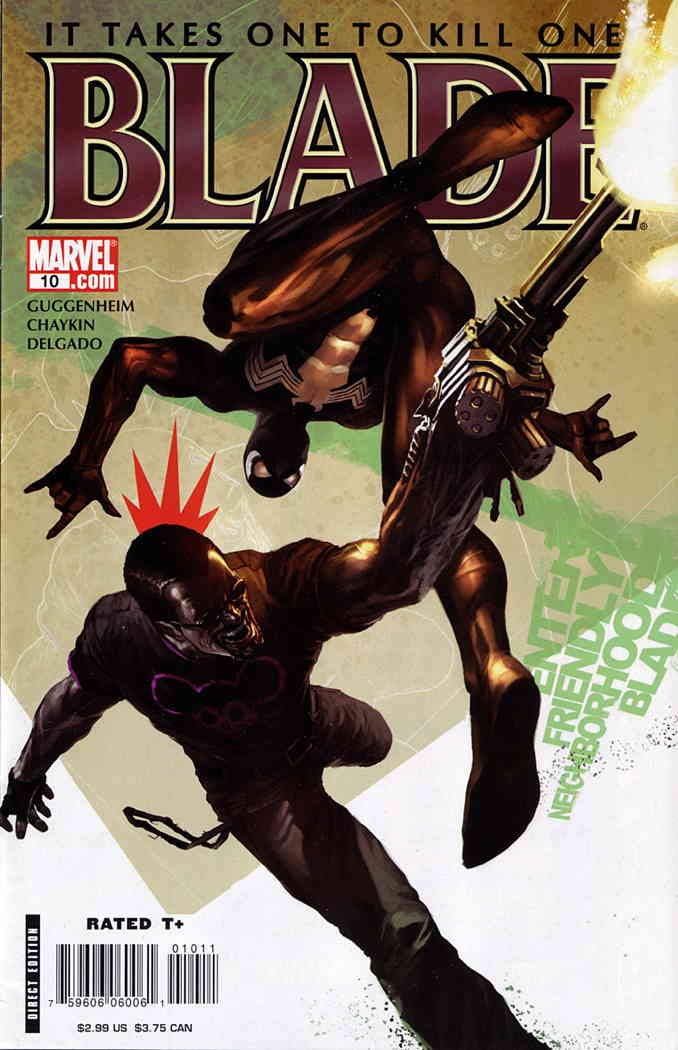 Blade (5th Series) #10 VF/NM Marvel Comic Book - Vampire Hunter Spider-Man | Collectible Rare Edition for Comic Enthusiasts & Marvel Fans