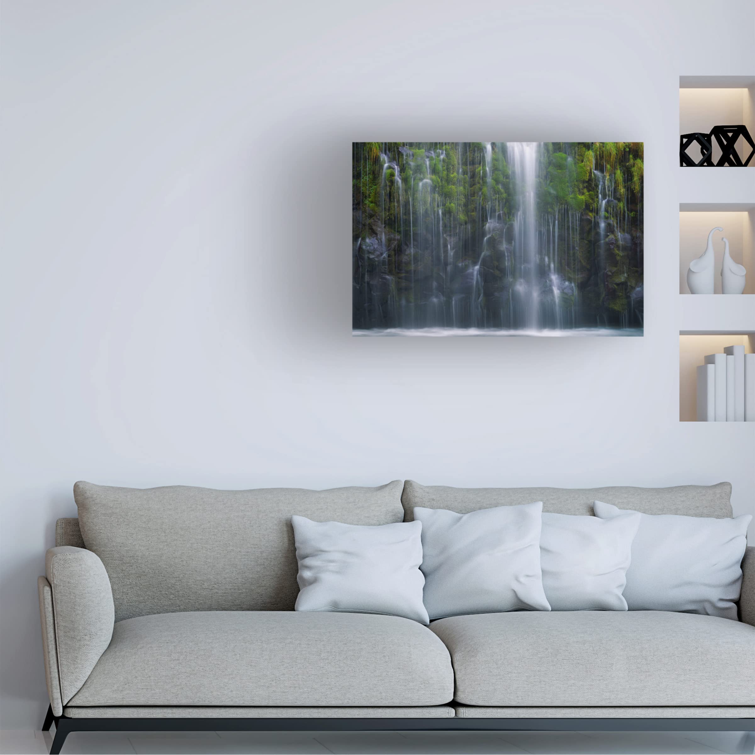 Trademark Fine Art 'Magical Retreat' Canvas Wall Art by Gerald Macua - Perfect for Living Room, Bedroom & Office Decor