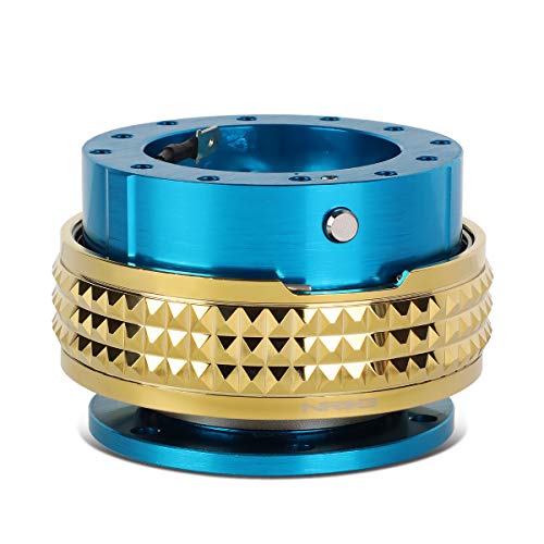 New Blue Body/Chrome Gold Pyramid