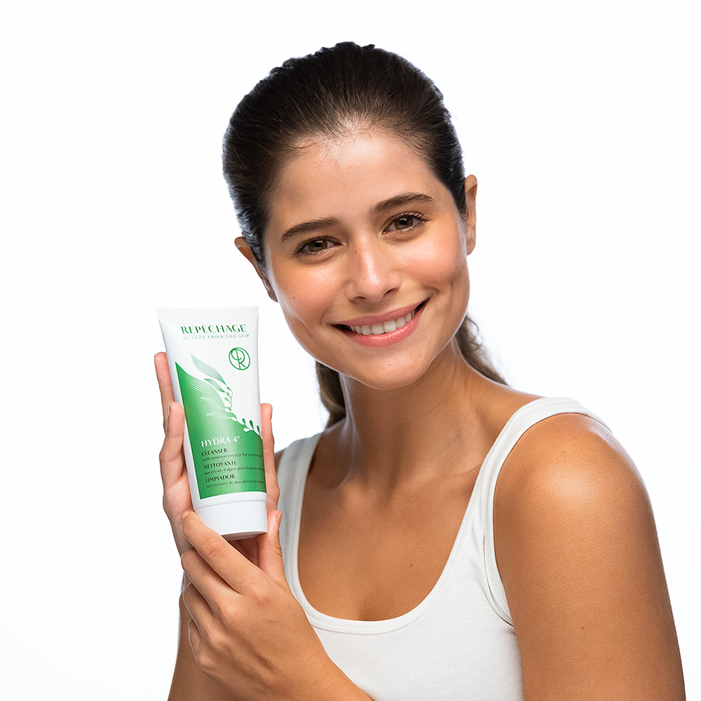 Hydra 4® Facial Cleanser - Gentle Foaming Face Wash for All Skin Types | Deep Cleansing & Hydrating | Perfect for Daily Skincare Routine & Makeup Removal