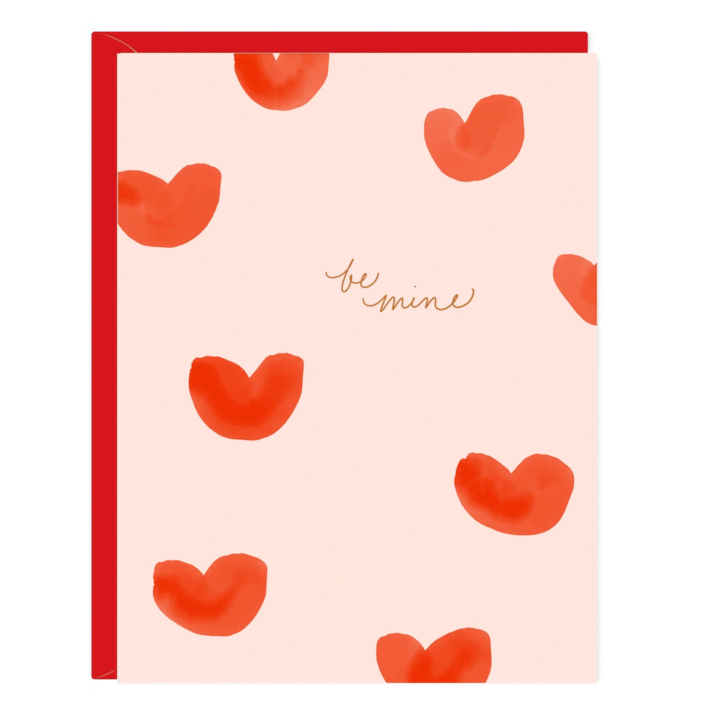 Be Mine Valentine's Day Card - Romantic Greeting Card for Couples, Lovers & Partners - Perfect for Anniversaries, Proposals & Special Occasions
