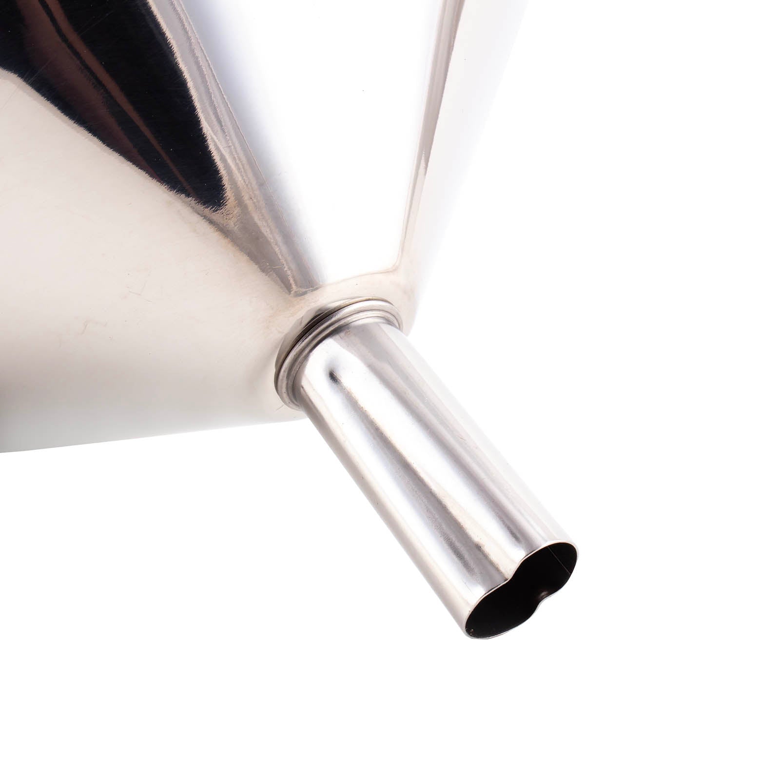 BarConic® Premium Stainless Steel Kitchen Funnel - 3 Size Set for Cooking, Baking & Bartending - Durable Food-Grade Metal Funnel for Liquids, Oils, Spices & Powder Transfer - Ideal for Home Kitchen, Bar & DIY Projects