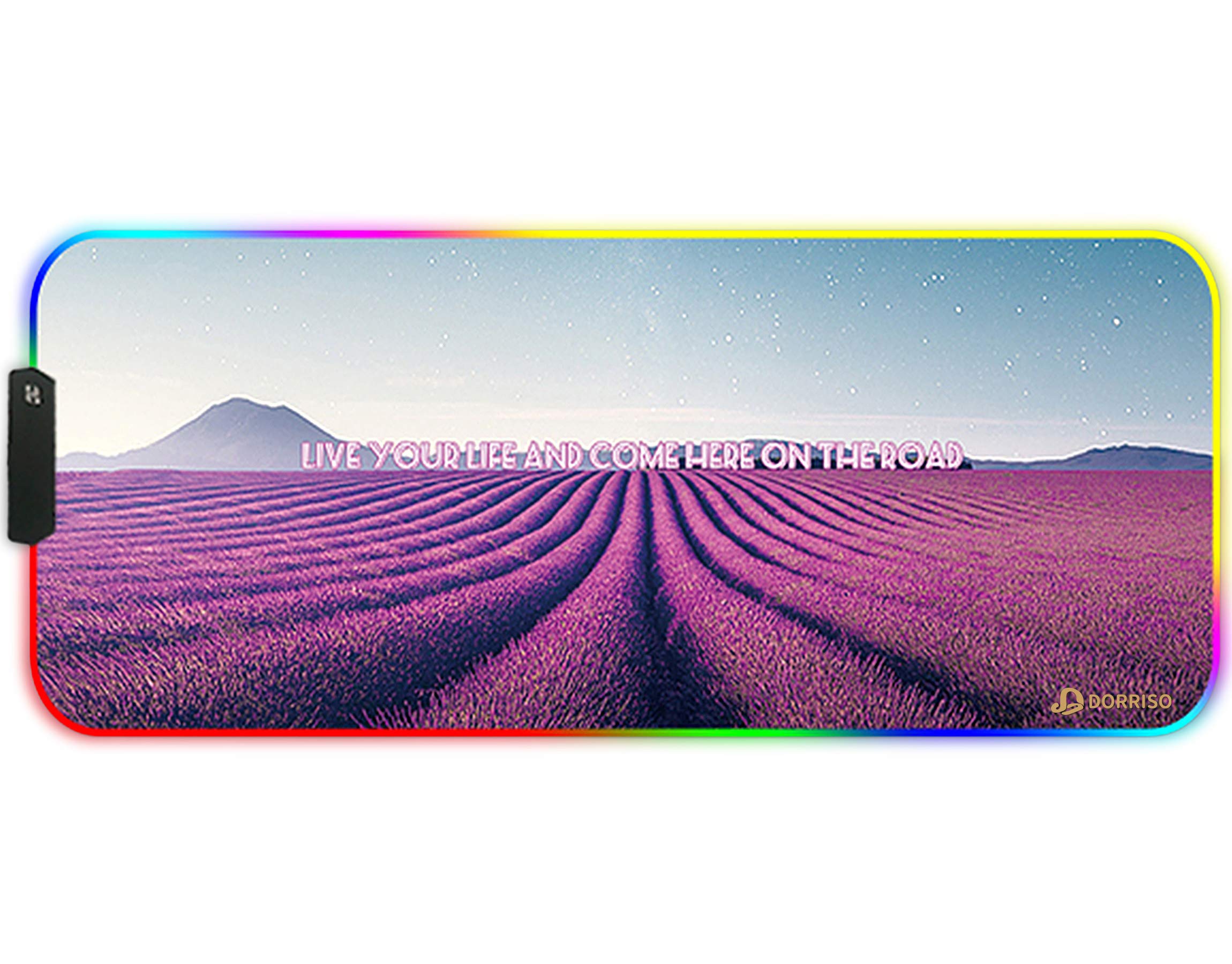 DORRISO RGB Gaming Mouse Pad XXL (35.4