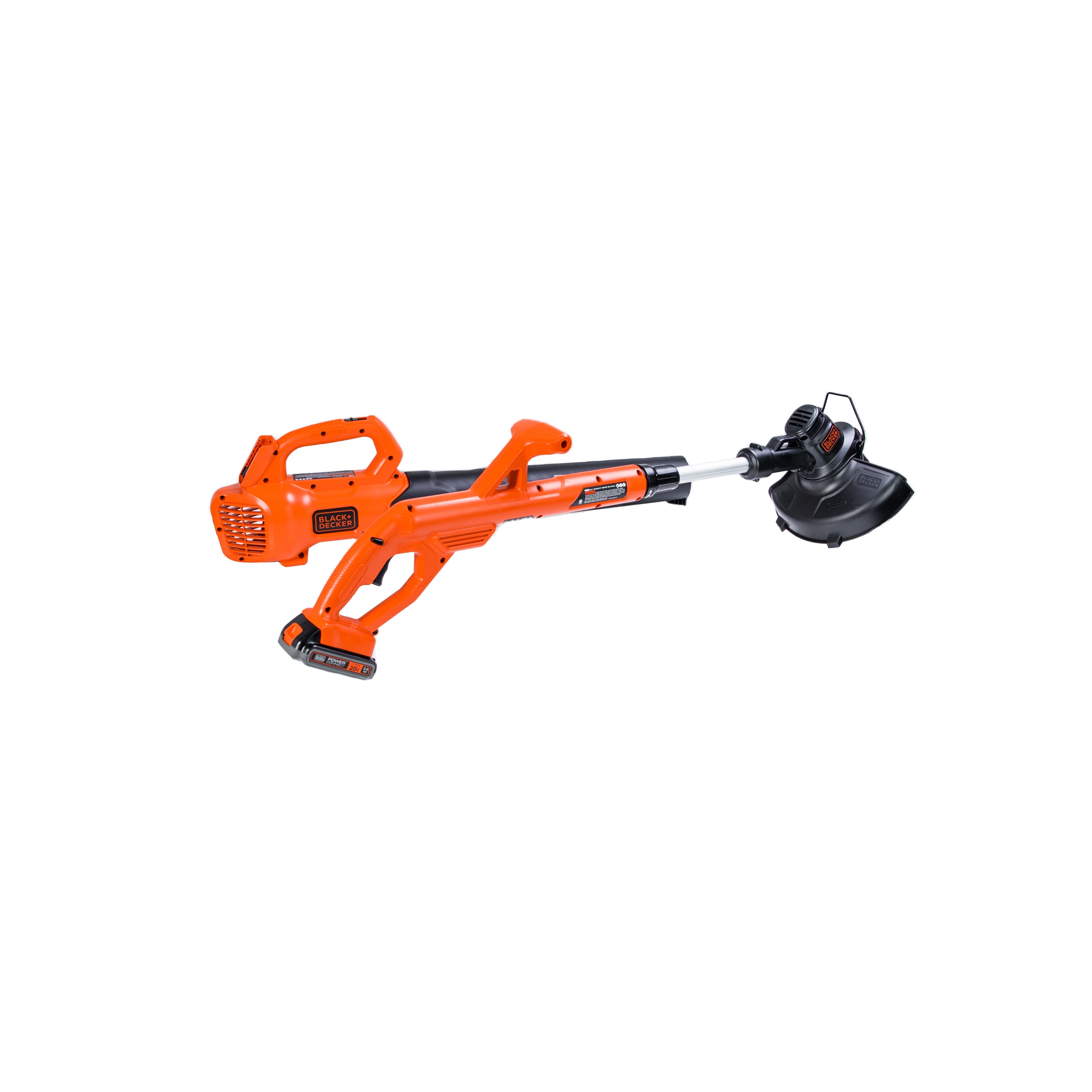 20V MAX Cordless Axial Leaf Blower and String Trimmer Combo Kit - 2-in-1 Yard Tool Set for Lawn Care, Garden Maintenance & Outdoor Cleaning