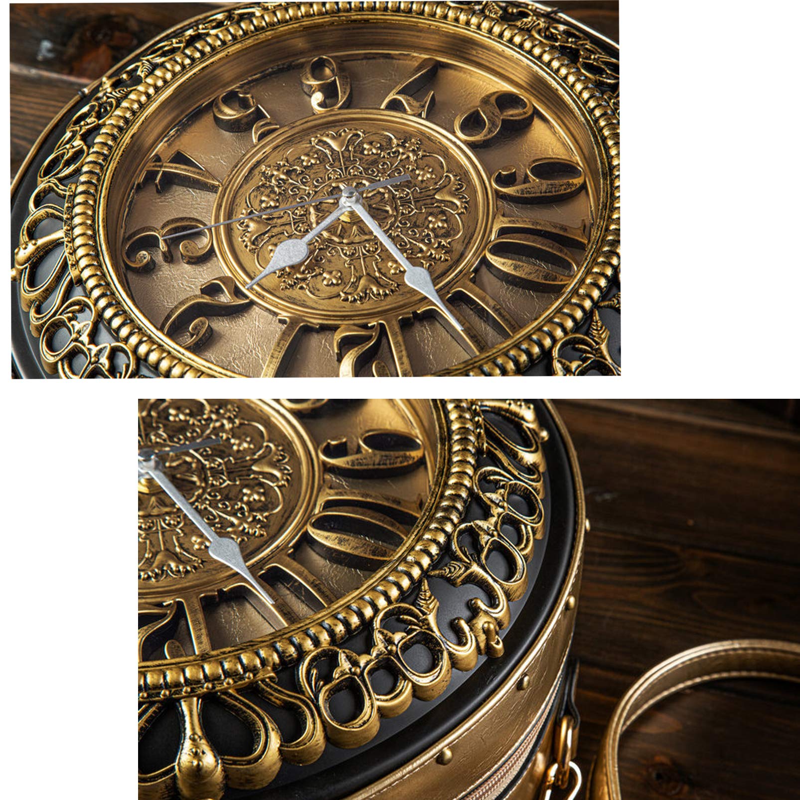 Vintage Steampunk Women's Leather Crossbody Bag - Fashion Pu Handbag for Casual & Evening Use