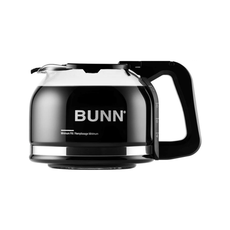 Bunn 49715.6003 Drip-Free Carafe Decanter Set of 3 - Perfect for Coffee, Tea & Water Serving at Home, Office or Restaurants
