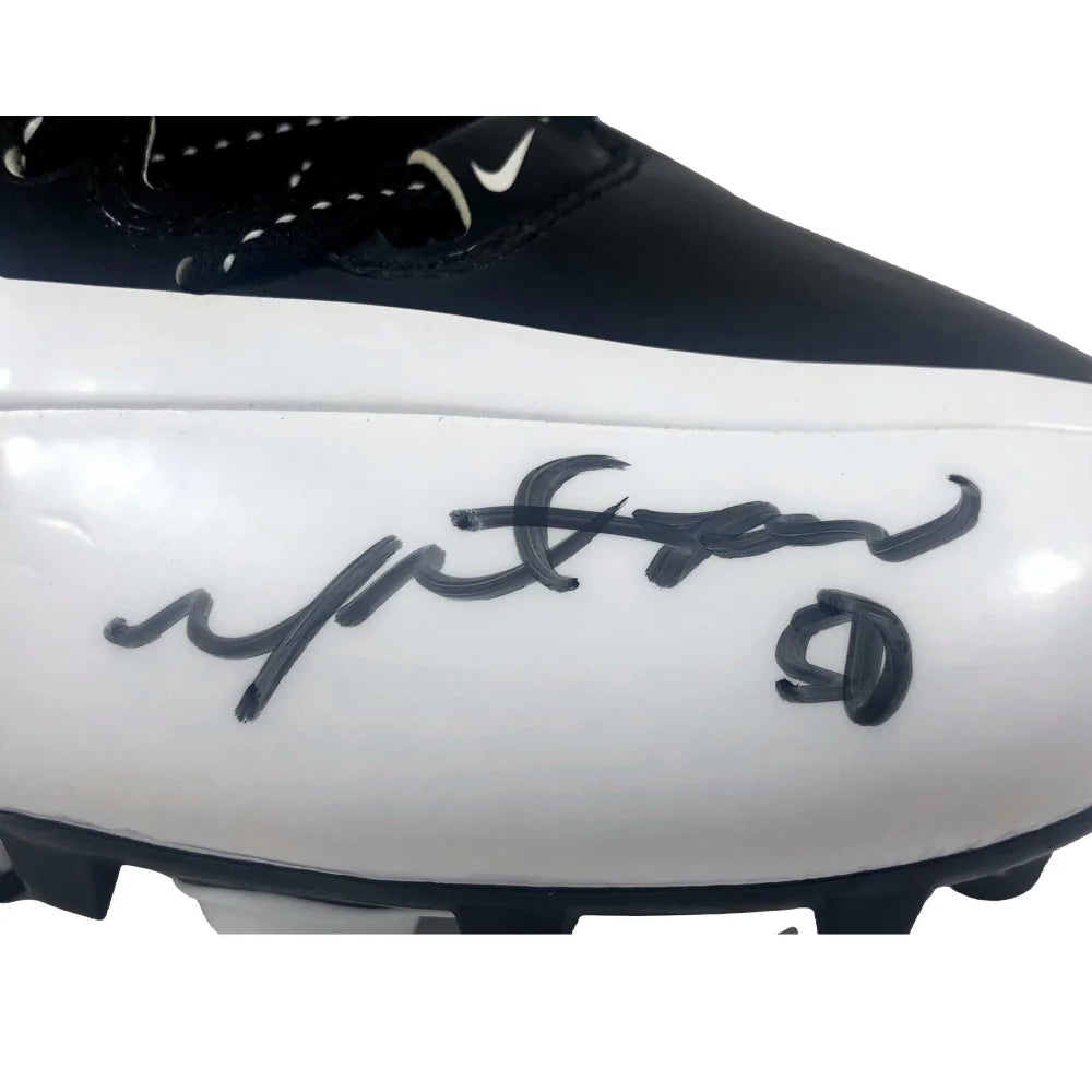 Authentic Manti Te'o Autographed Football Cleats - Chargers & Saints JSA COA - Signed Notre Dame Memorabilia for Collectors & Fans - Perfect for Display, Gifts & Sports Memorabilia Collections