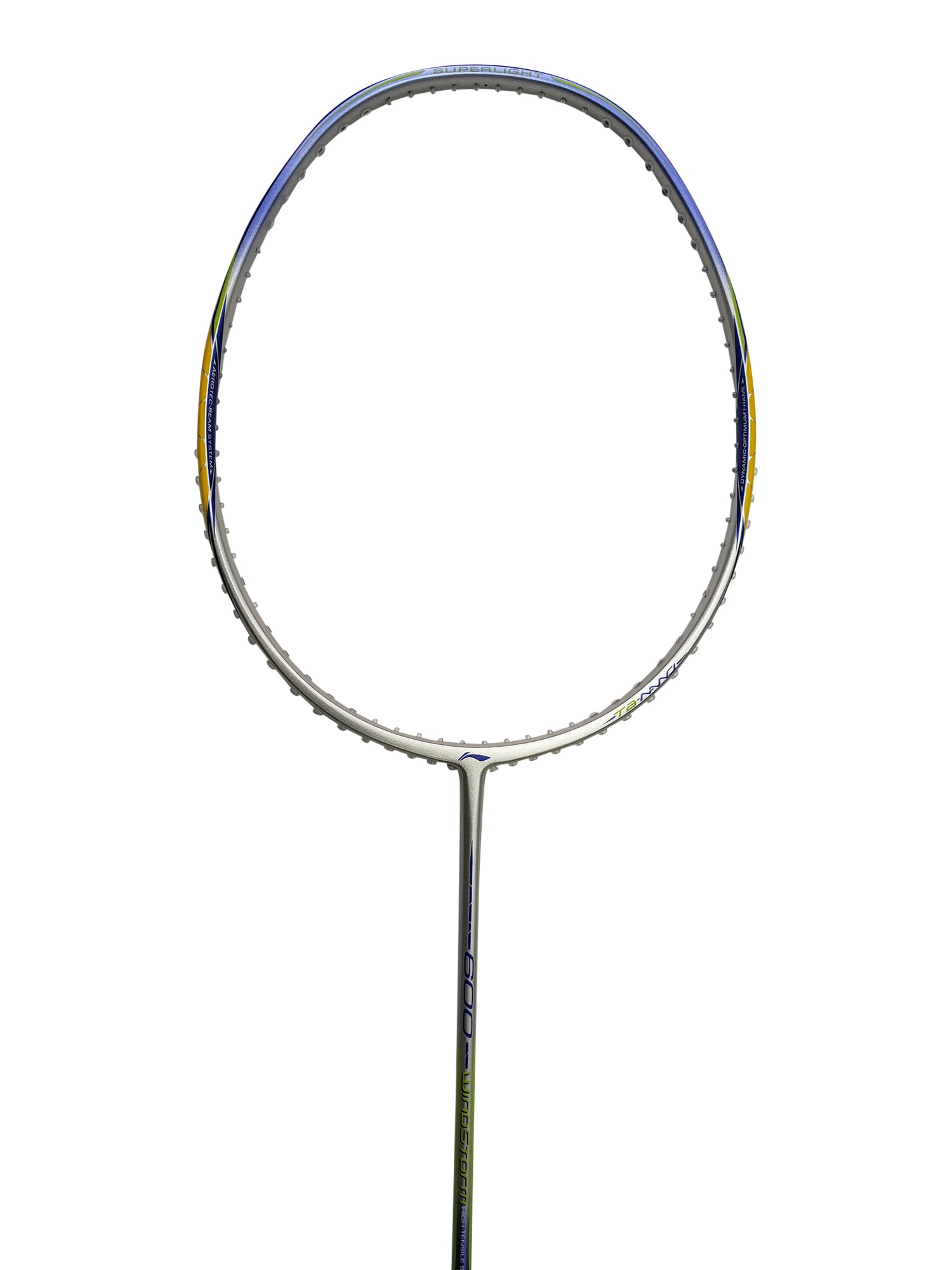 Li Ning Windstorm 600 Professional Badminton Racket - Carbon Fiber Lightweight Racquet for Advanced Players | Perfect for Tournaments & Training Sessions