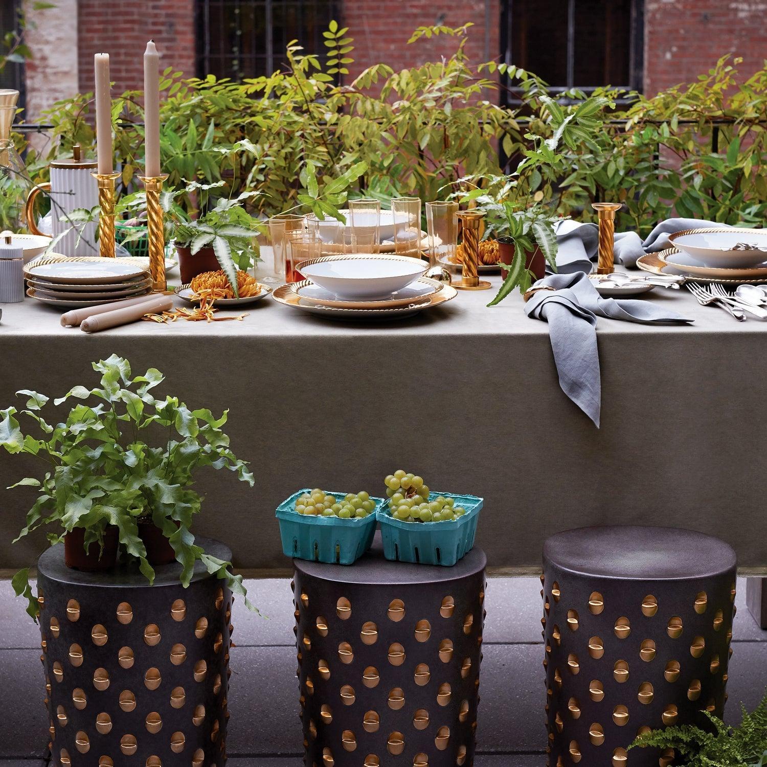 Premium Ceramic Soup Bowls with Handmade Cording - Elegant Dinnerware for Soup, Salad, Dessert | Perfect for Family Dinners, Restaurant Use & Gift Giving