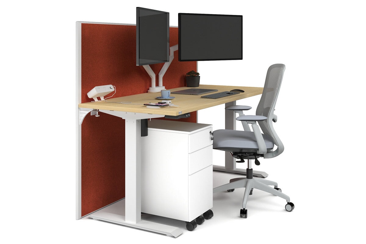 Height Adjustable Desk 1600L x 700W - Ergonomic Standing Desk for Home & Office - Perfect for Work, Study & Gaming