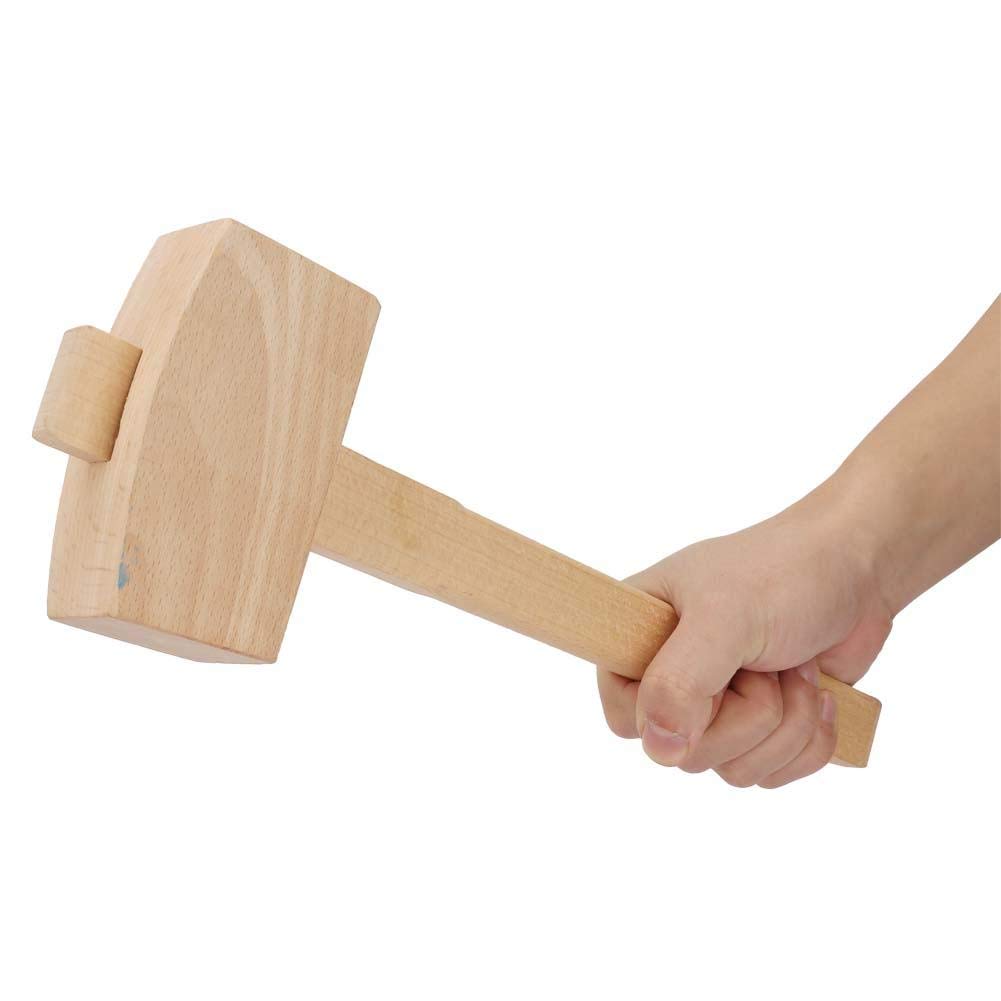 Professional Ergonomic Woodworking Hammer - Heavy Duty Carpenter Hammer with Soft Tones & Strong Impact Resistance for Wood Chiseling, Carving & Fine Woodworking | Perfect for Cabinet Making, Furniture Repair & DIY Wood Projects