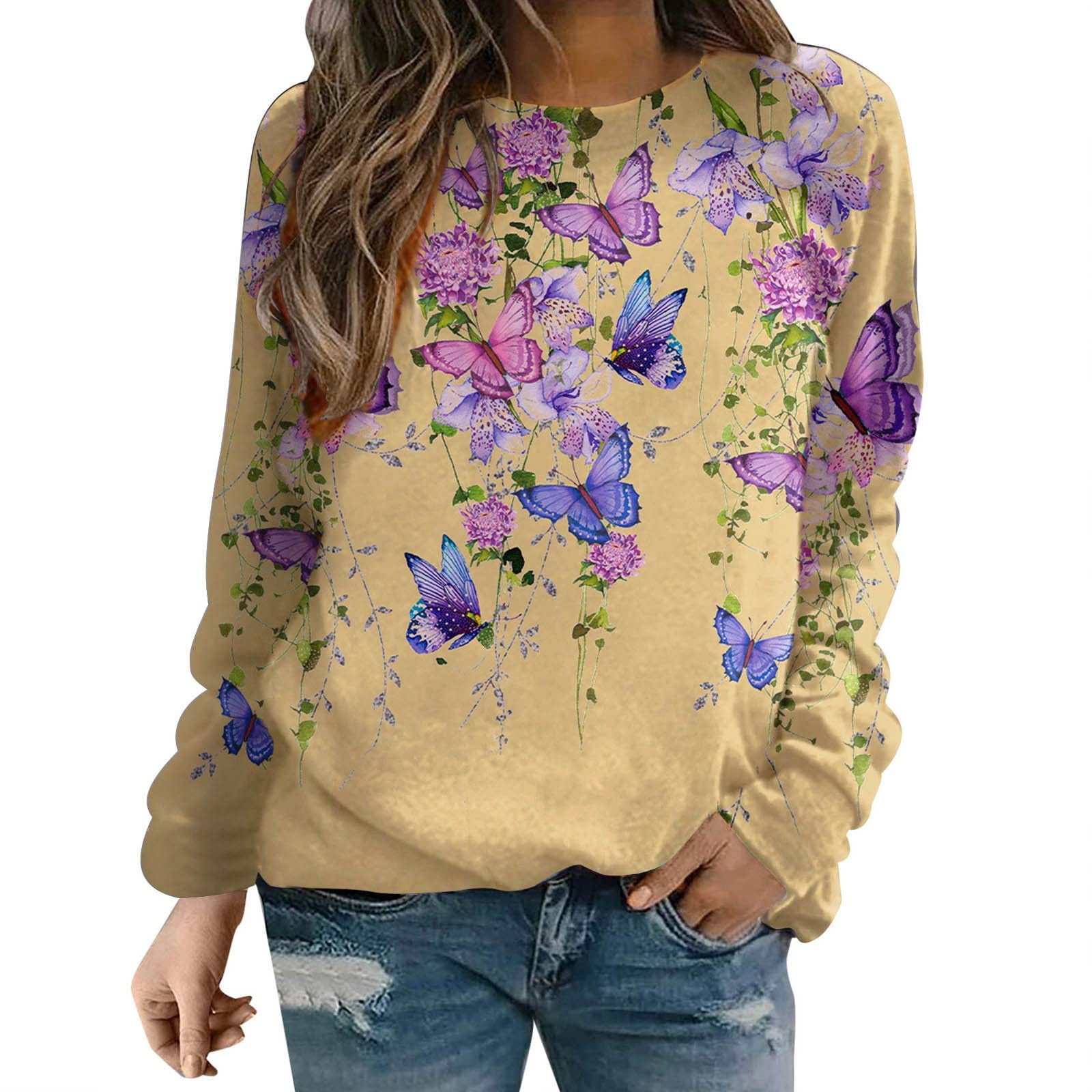 Adviicd Women's Graphic Tees - Kindness Love Print T-Shirts with Heart Design, Cute & Inspirational Long Sleeve Tops | Perfect for Casual Wear, Gifts, and Everyday Motivation