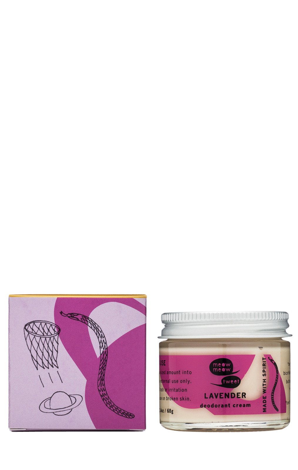 Natural Lavender Deodorant Cream for Women & Men - Long-Lasting Odor Protection, Aluminum-Free & Gentle on Skin - Perfect for Gym, Work & Daily Freshness