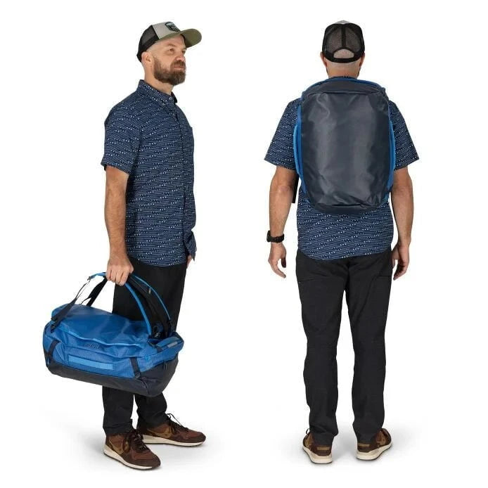 Osprey Transporter Duffel 30 - Waterproof Travel Duffel Bag for Hiking, Camping & Outdoor Adventures | Durable Carry-On Luggage for Men & Women