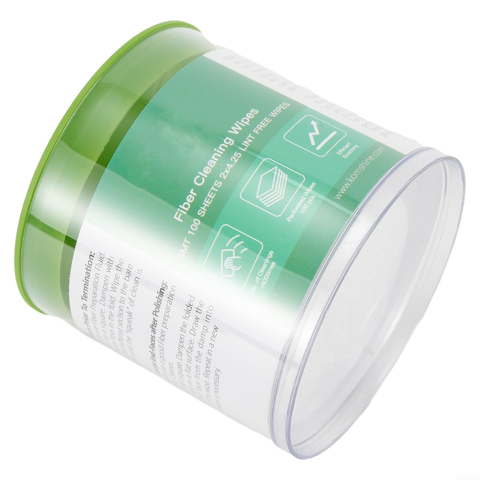 Komshine FOCW Fiber Wipes - 600+ Uses for Optics & Electronics Cleaning