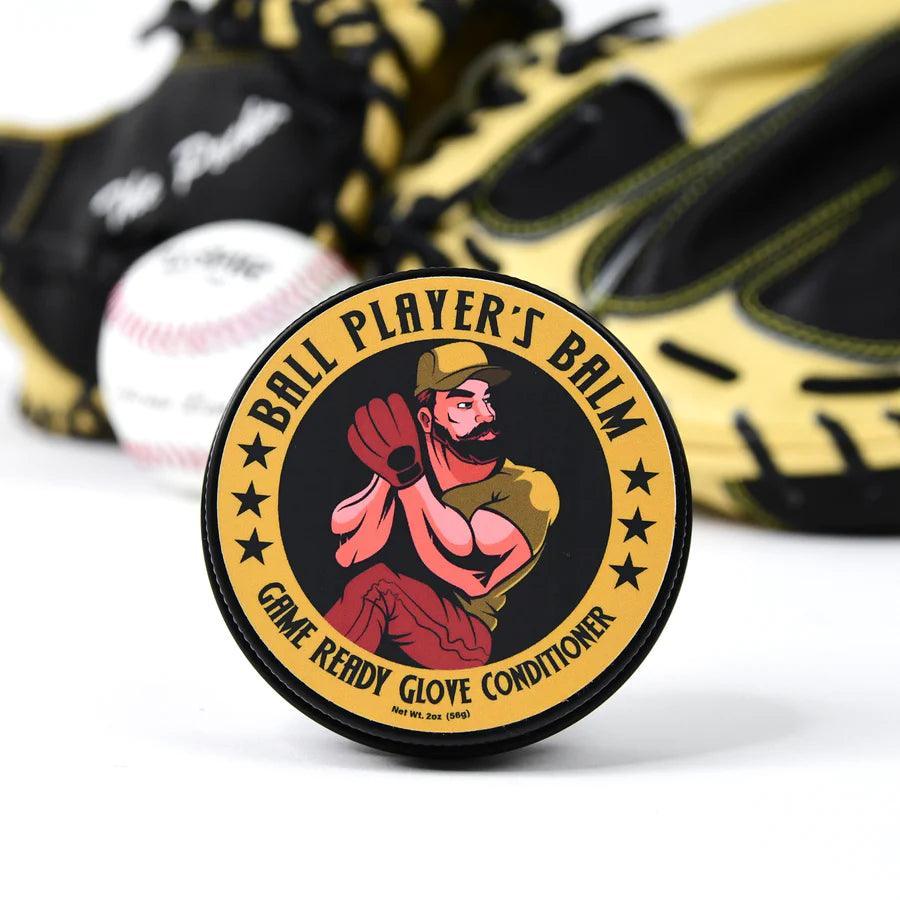 Ball Player's Balm - Premium Baseball Glove Conditioner & Leather Softener for Enhanced Grip & Durability | Perfect for Pre-Game Prep & Glove Maintenance