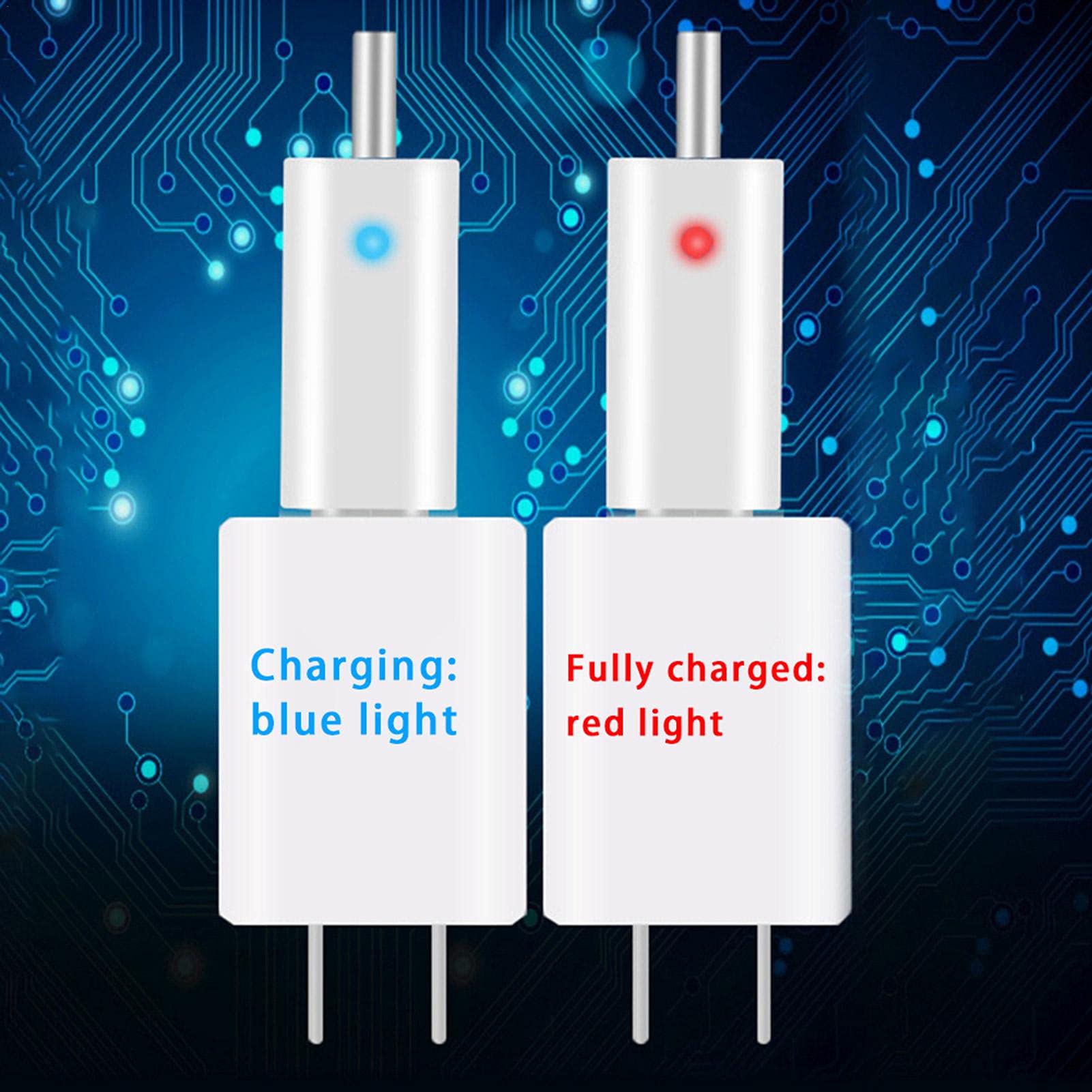 Rechargeable CR425 Electronic Fishing Float Battery - USB Charger for Night Fishing Glow Stick Floats | Perfect for Night Fishing, Kayak Fishing & Camping Trips