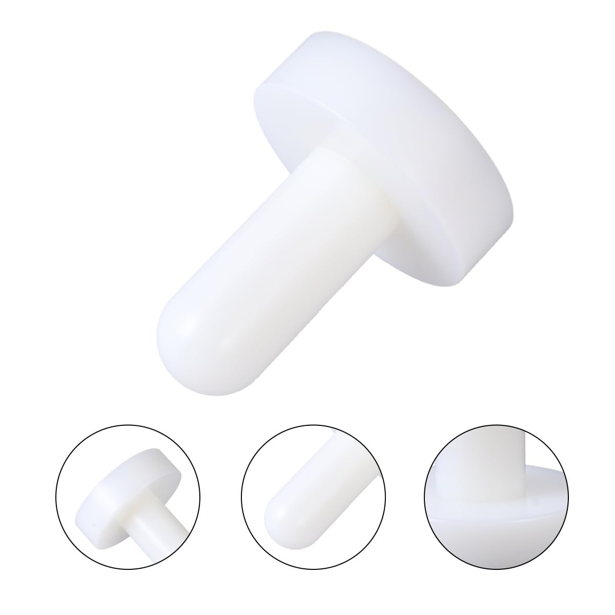 Hemoton Plastic Tart Pastry Tamper - Professional Pie Dough Press & Baking Tool for Mini Egg Tarts, Cheesecakes, Pasta & Desserts | Perfect for Home Bakers & Professional Kitchens