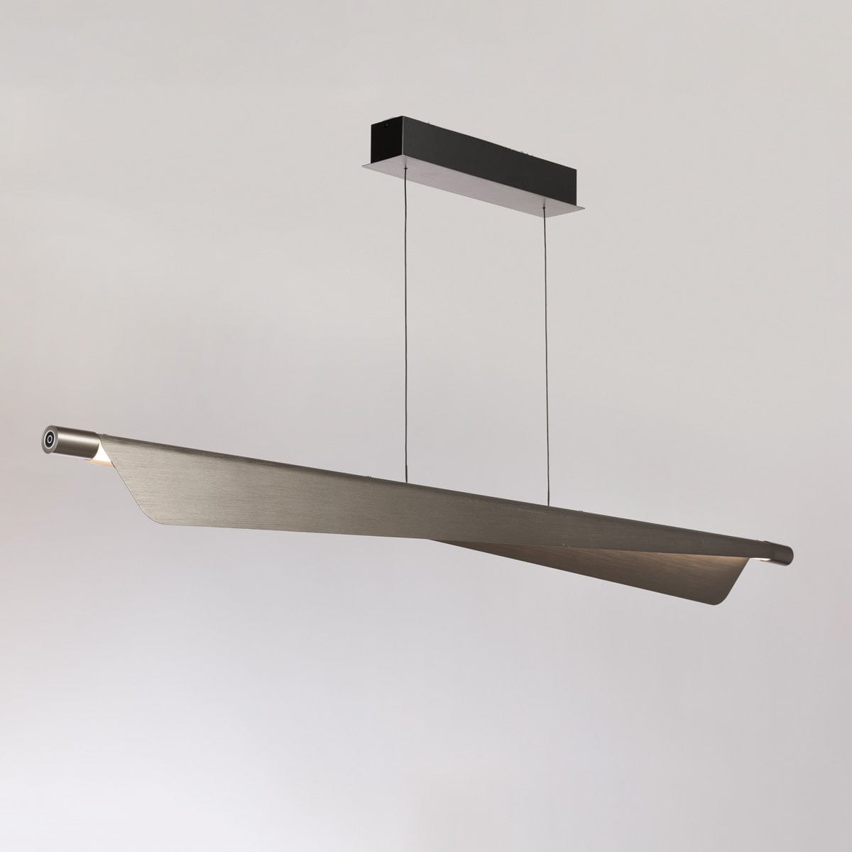 JAQUE Adjustable Linear Pendant Light - Modern Dimmable Hanging Fixture for Kitchen Island, Dining Room & Bedroom Lighting