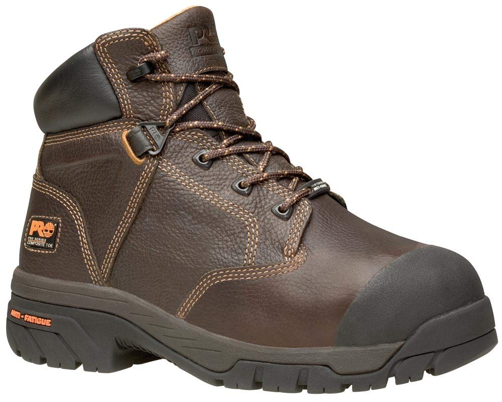 Timberland PRO Men's Helix Met Guard Steel Toe Work Boots - Waterproof & Slip Resistant for Construction, Warehouse & Outdoor Work