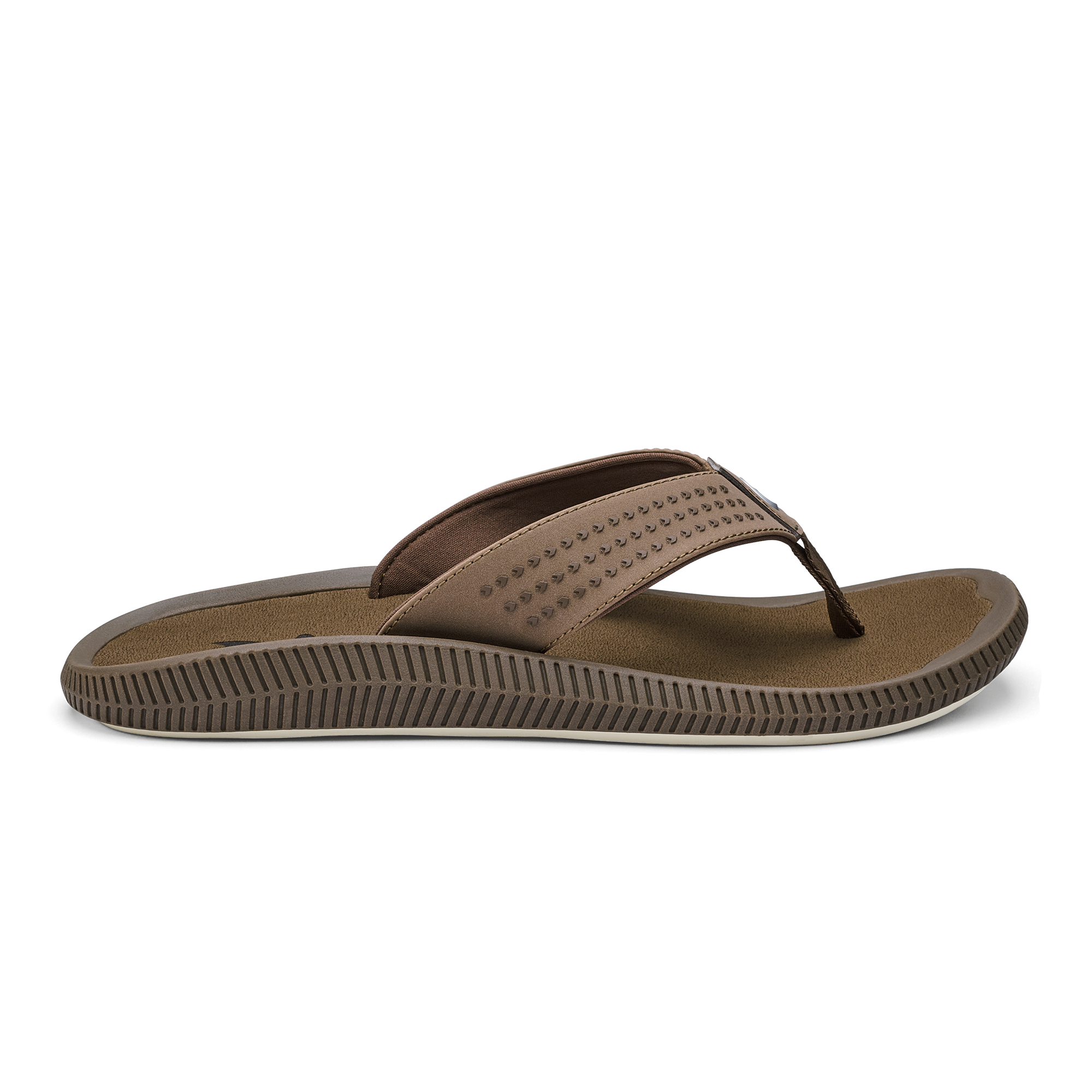Ulele Men's Beach Sandals - Mustang Style Comfortable Flip Flops for Summer, Pool, and Outdoor Activities