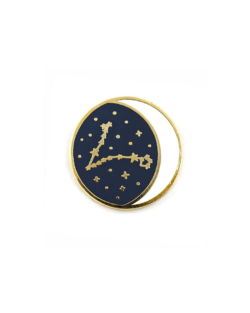 Pisces Zodiac Constellation Pin - Elegant Gold & Silver Zodiac Jewelry for Women & Men - Perfect for Birthdays, Gifts & Everyday Wear - Zodiac Sign Accessories for Horoscope Lovers