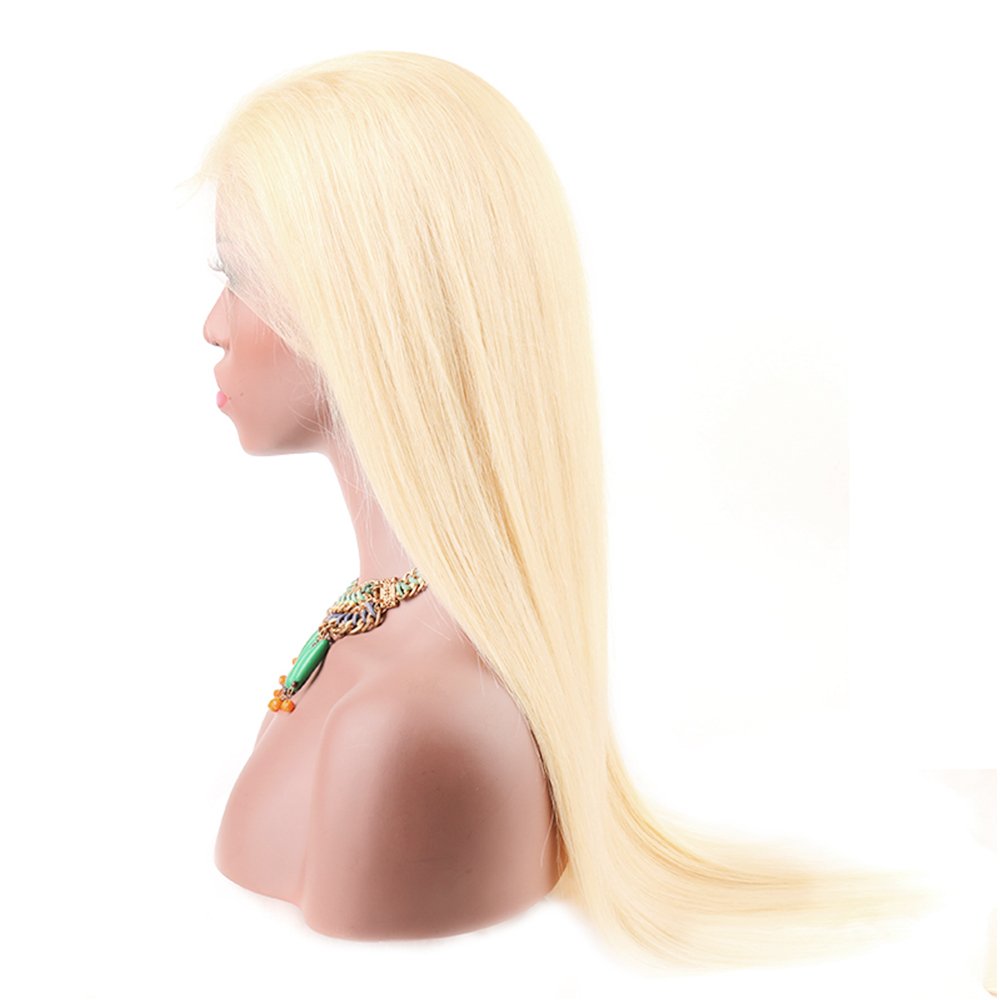 613 Blonde Full Lace Human Hair Wig - 12